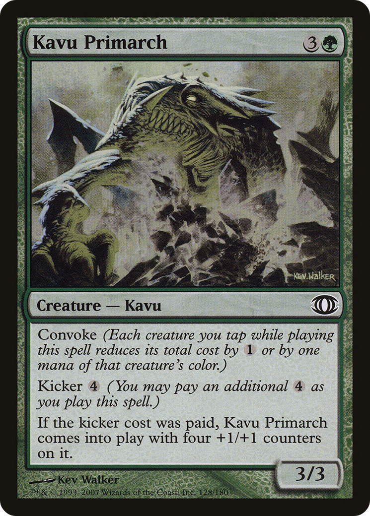 Kavu Primarch (128) Foil - Future Sight