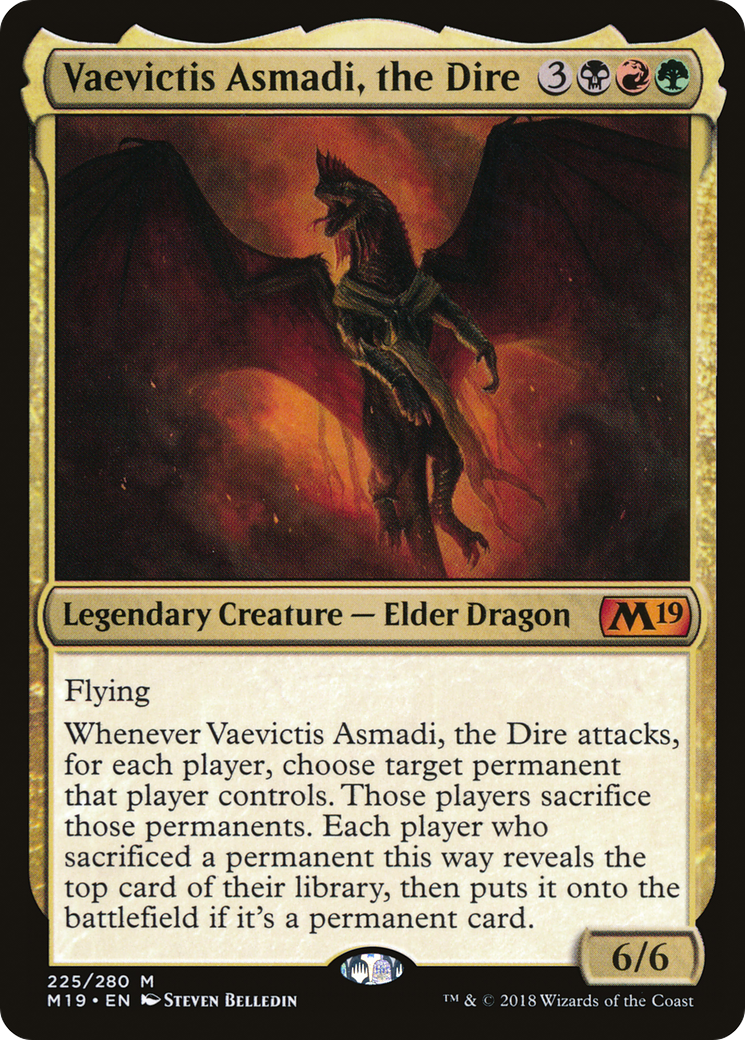 Vaevictis Asmadi, the Dire (225) - Core Set 2019