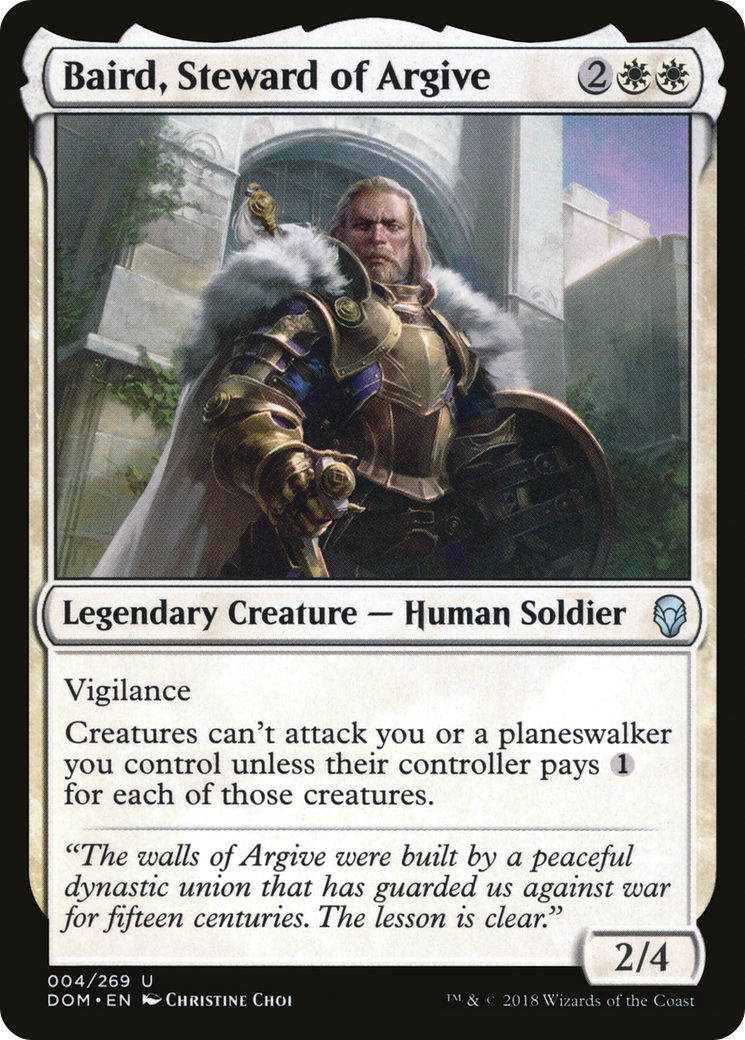 Baird, Steward of Argive (004) Foil - Dominaria