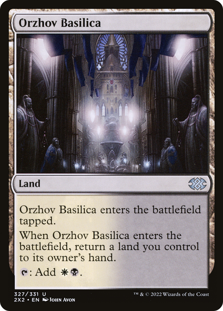 Orzhov Basilica (327) Foil - Double Masters 2022