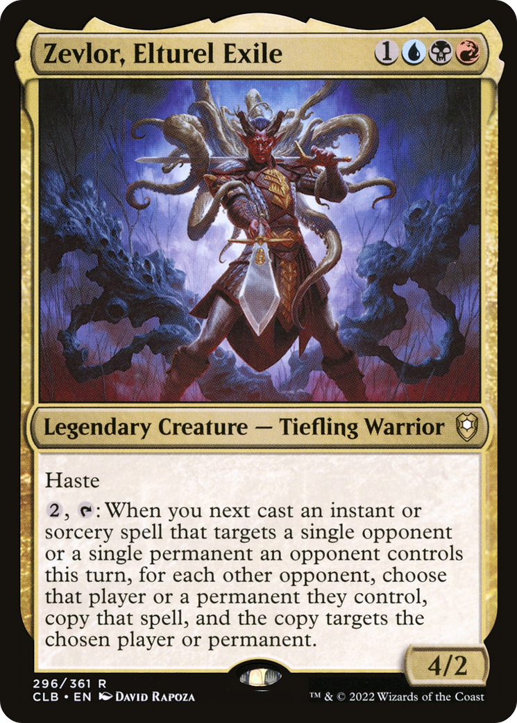 Zevlor, Elturel Exile (296) Foil - Commander Legends: Battle for Baldur's Gate