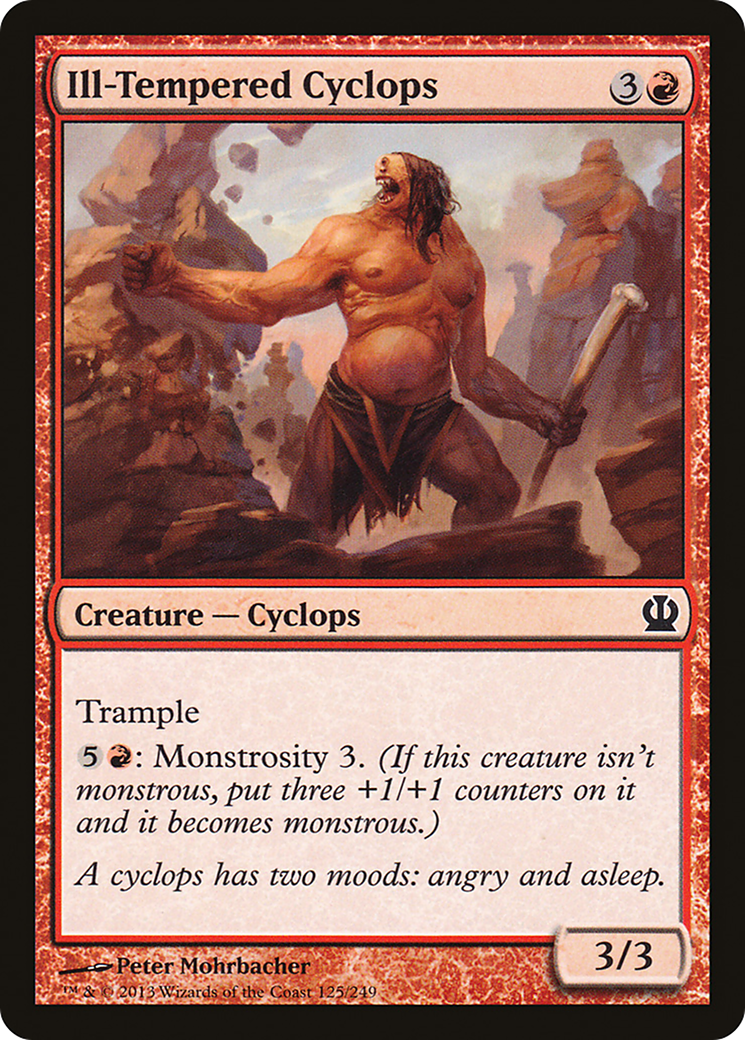 Ill-Tempered Cyclops (125) - Theros