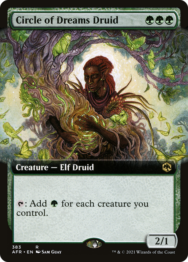 Circle of Dreams Druid (Extended Art) (383) - Adventures in the Forgotten Realms