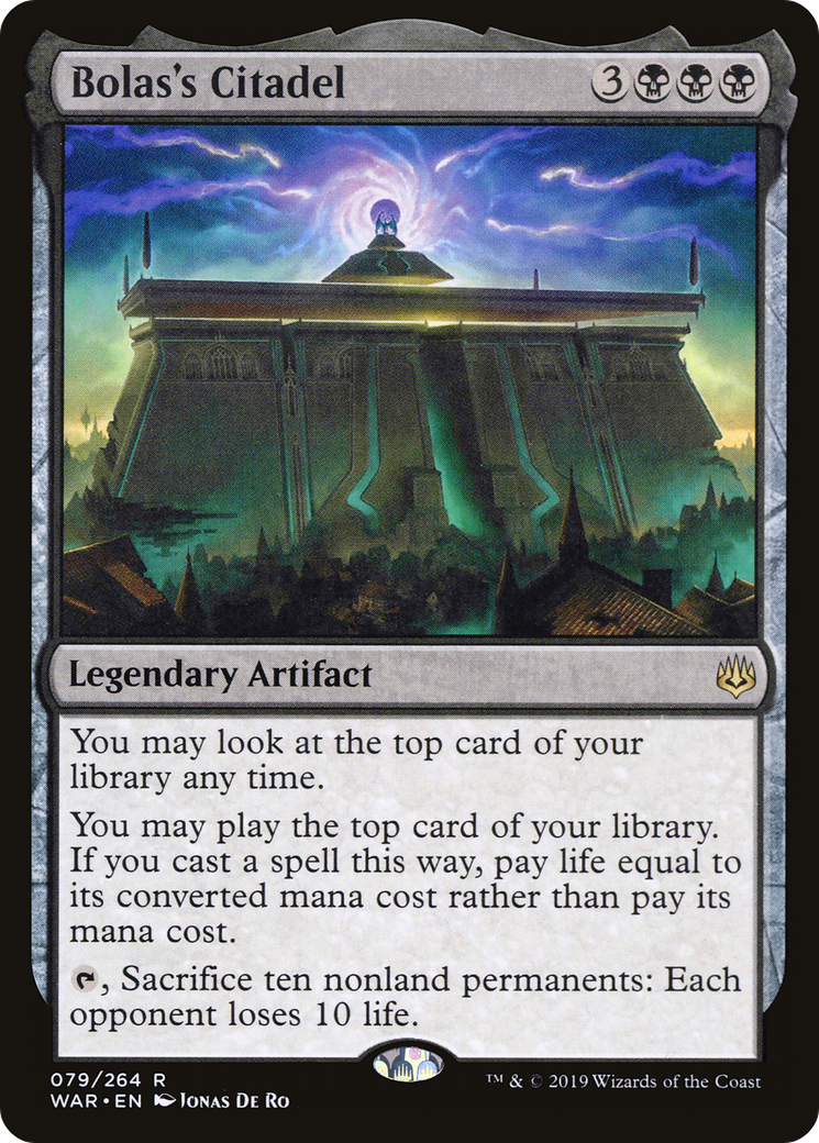 Bolas's Citadel (079) Foil - War of the Spark