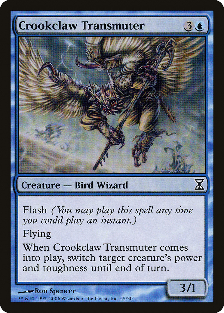 Crookclaw Transmuter (055) - Time Spiral