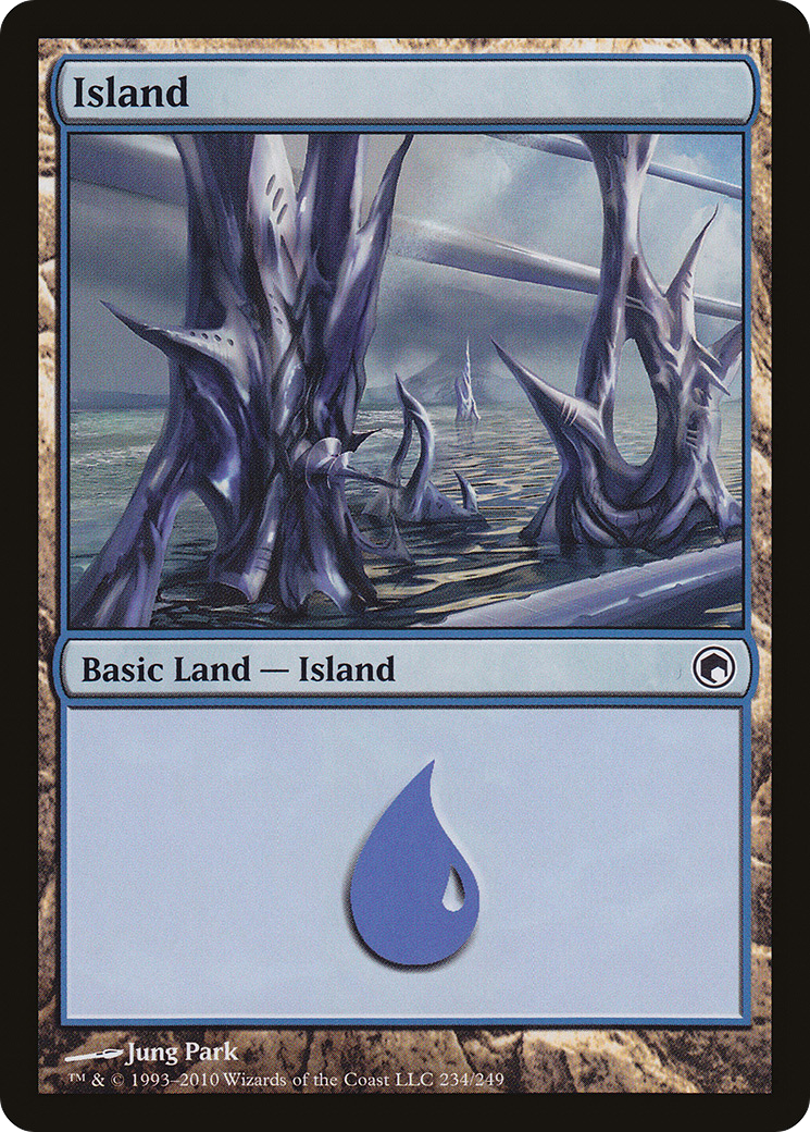 Island (234) - Scars of Mirrodin