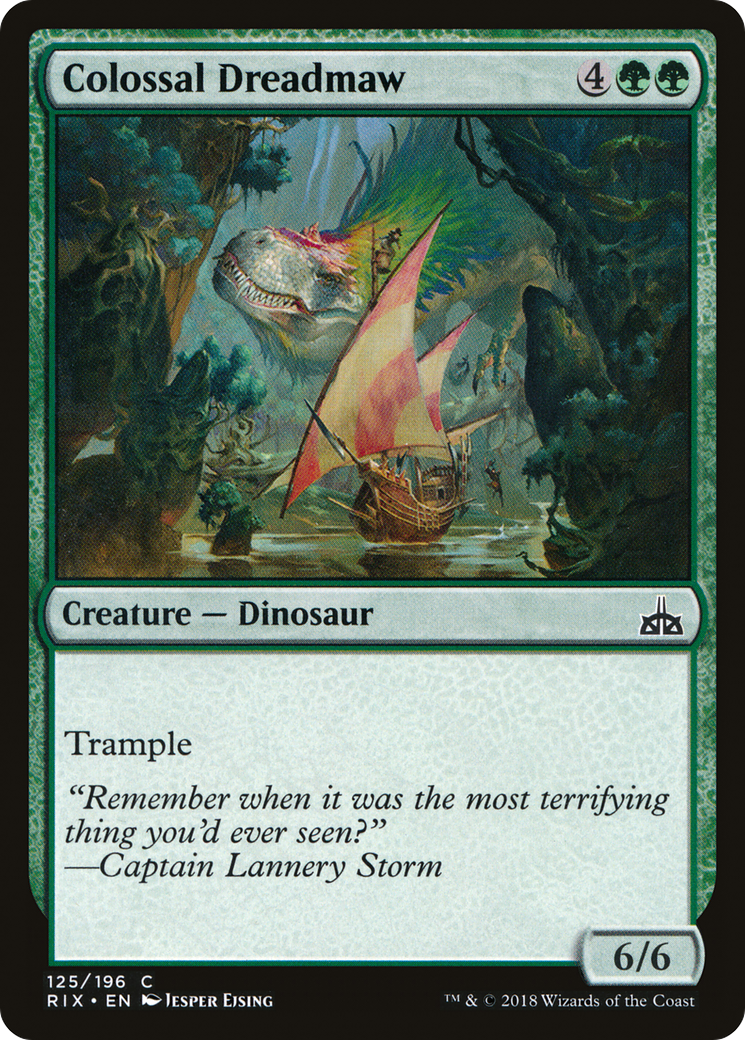 Colossal Dreadmaw (125) Foil - Rivals of Ixalan