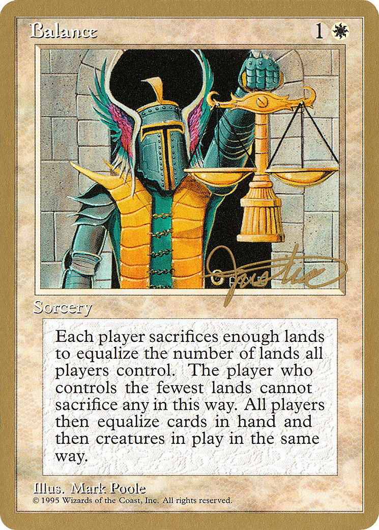 Balance (mj6) - Pro Tour Collector Set