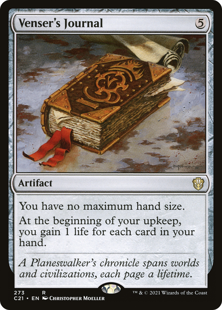 Venser's Journal (273) - Commander 2021