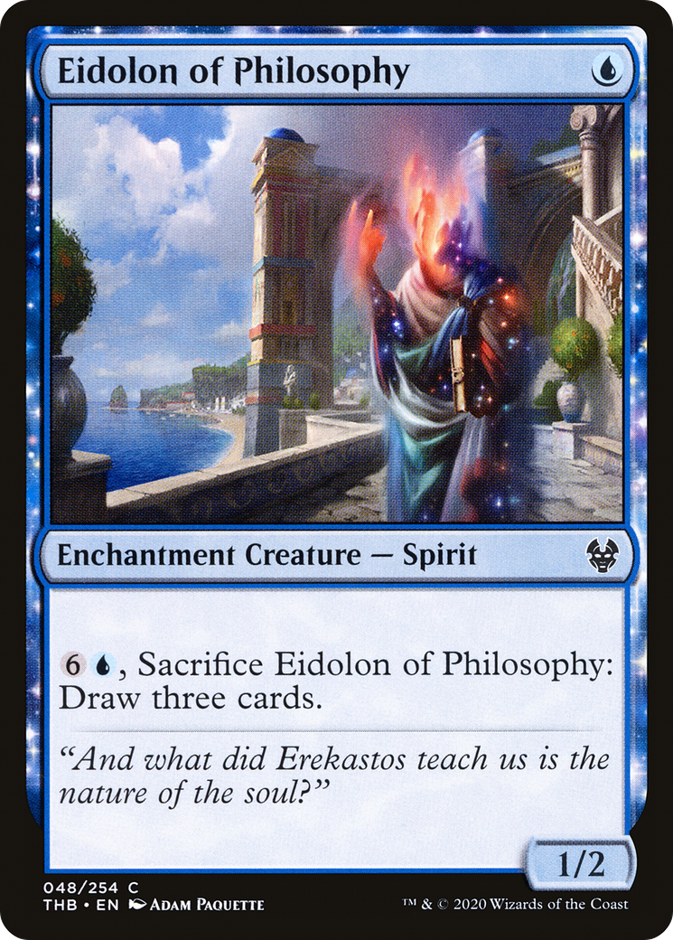 Eidolon of Philosophy (048) Foil - Theros Beyond Death