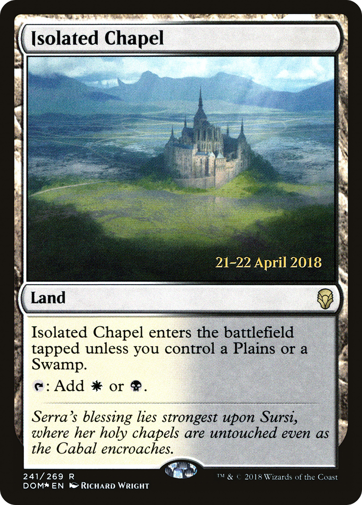 Isolated Chapel (241s) Foil - Dominaria Promos