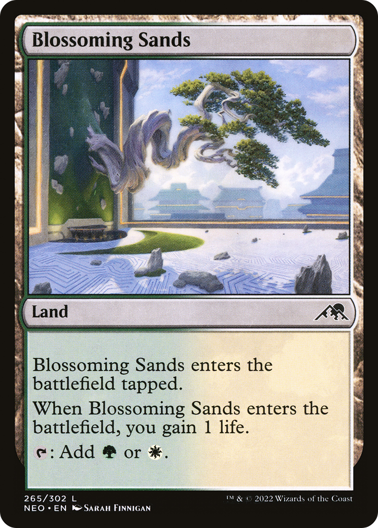 Blossoming Sands (265) - Kamigawa: Neon Dynasty