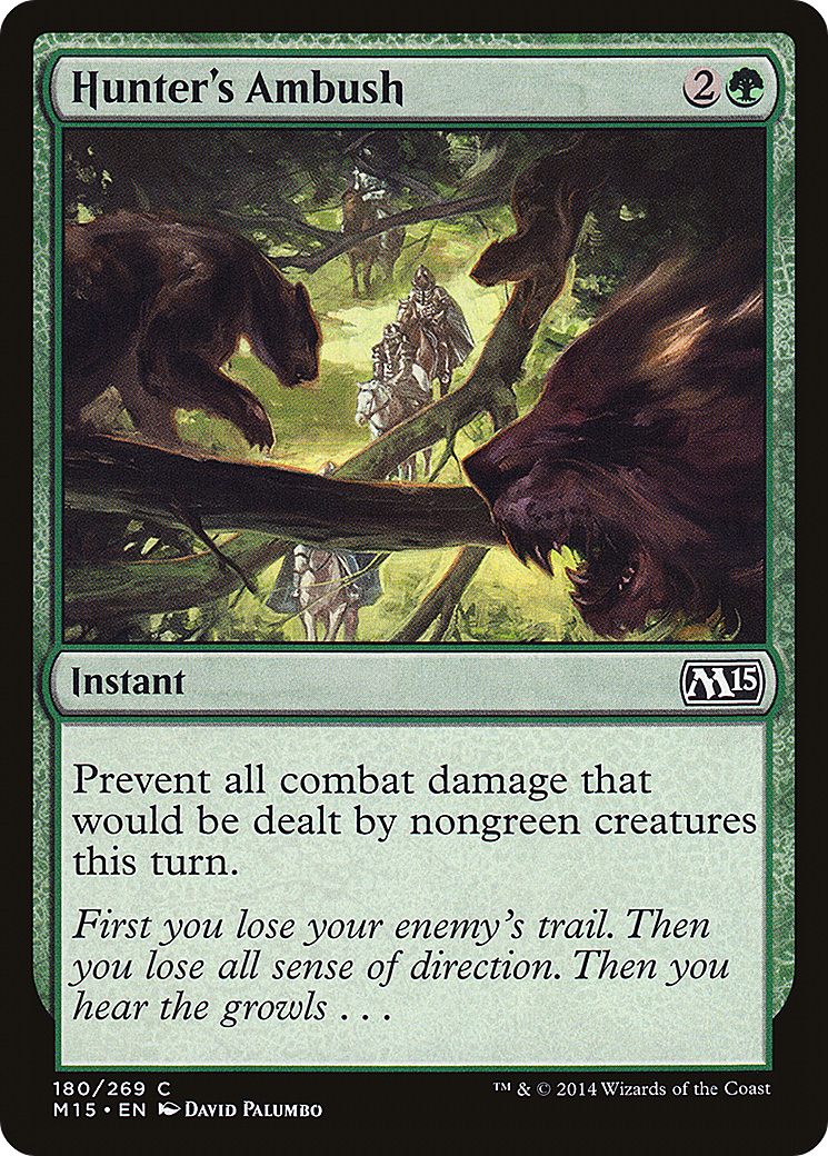 Hunter's Ambush (180) Foil - Magic 2015