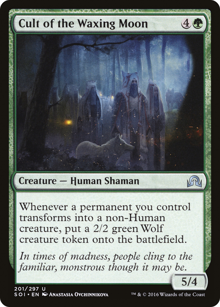 Cult of the Waxing Moon (201) - Shadows over Innistrad