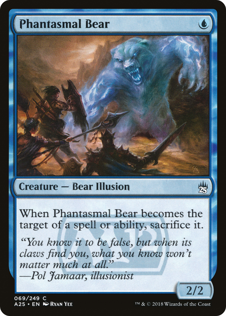Phantasmal Bear (069) - Masters 25