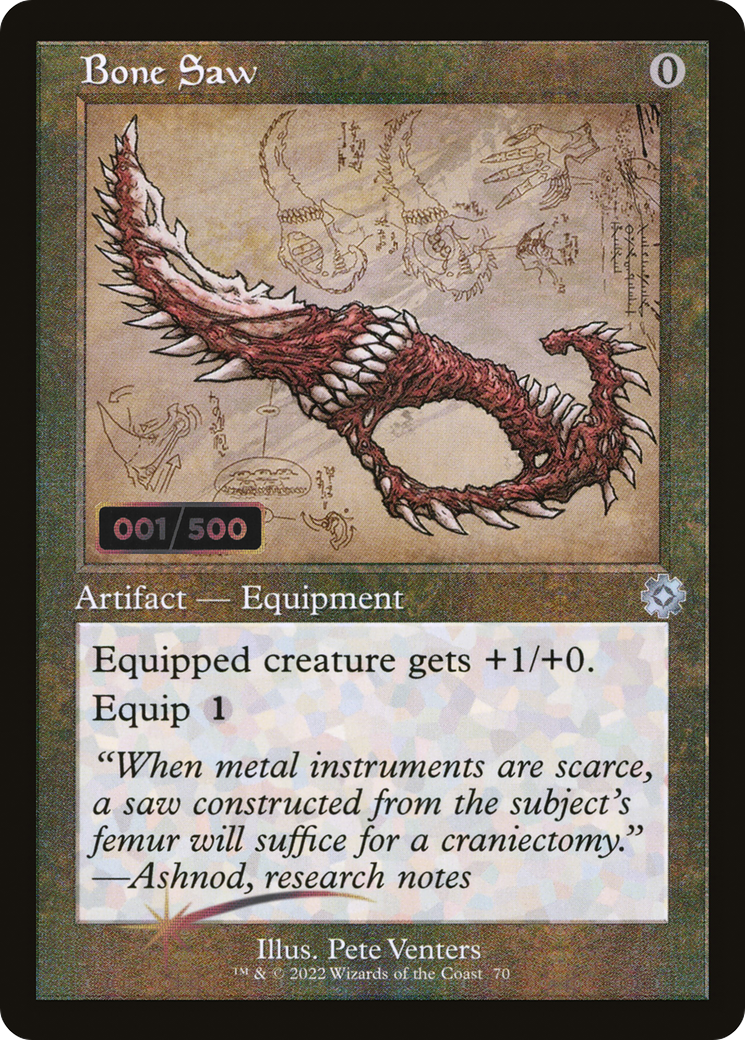 Bone Saw (Retro) (70z) Foil - The Brothers' War Retro Artifacts