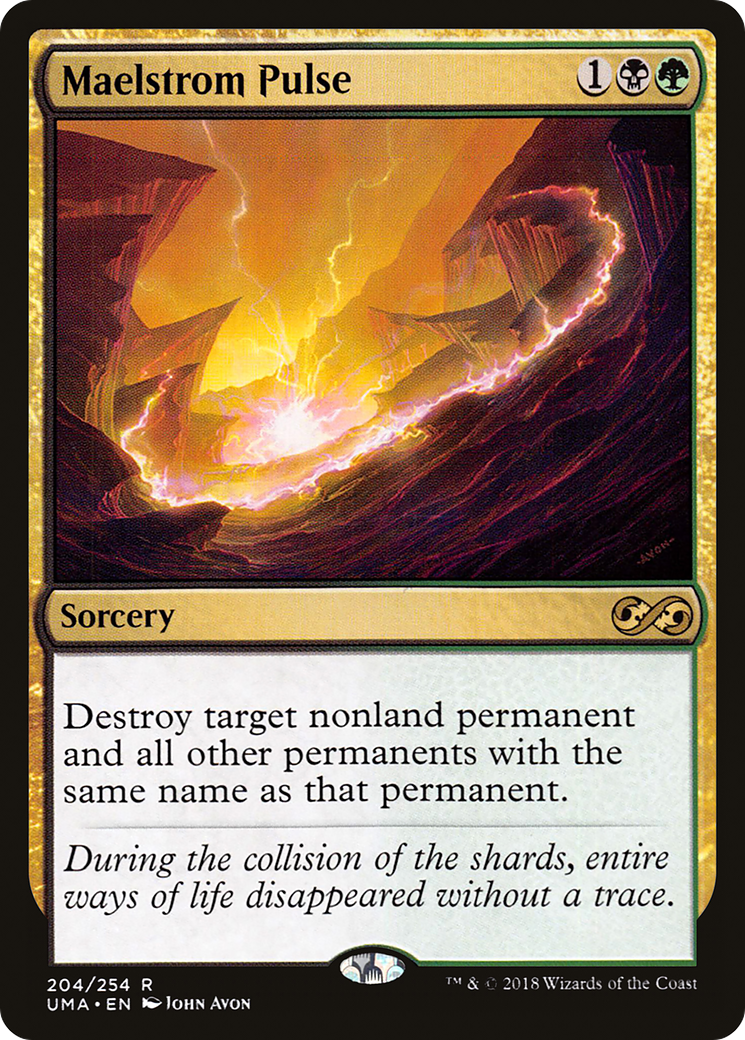Maelstrom Pulse (204) Foil - Ultimate Masters