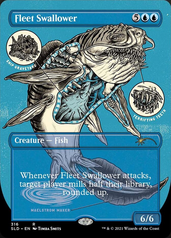 Fleet Swallower (316) Foil - Secret Lair Drop Series