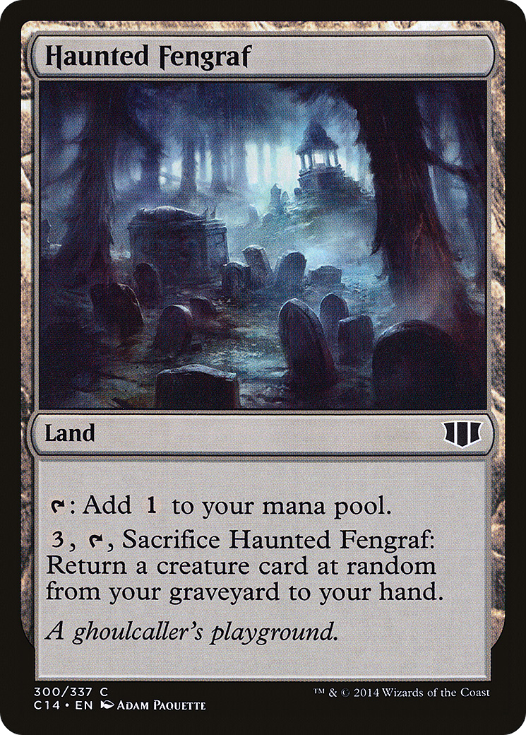 Haunted Fengraf (300) - Commander 2014