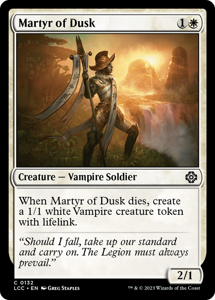 Martyr of Dusk (132) - The Lost Caverns of Ixalan Commander