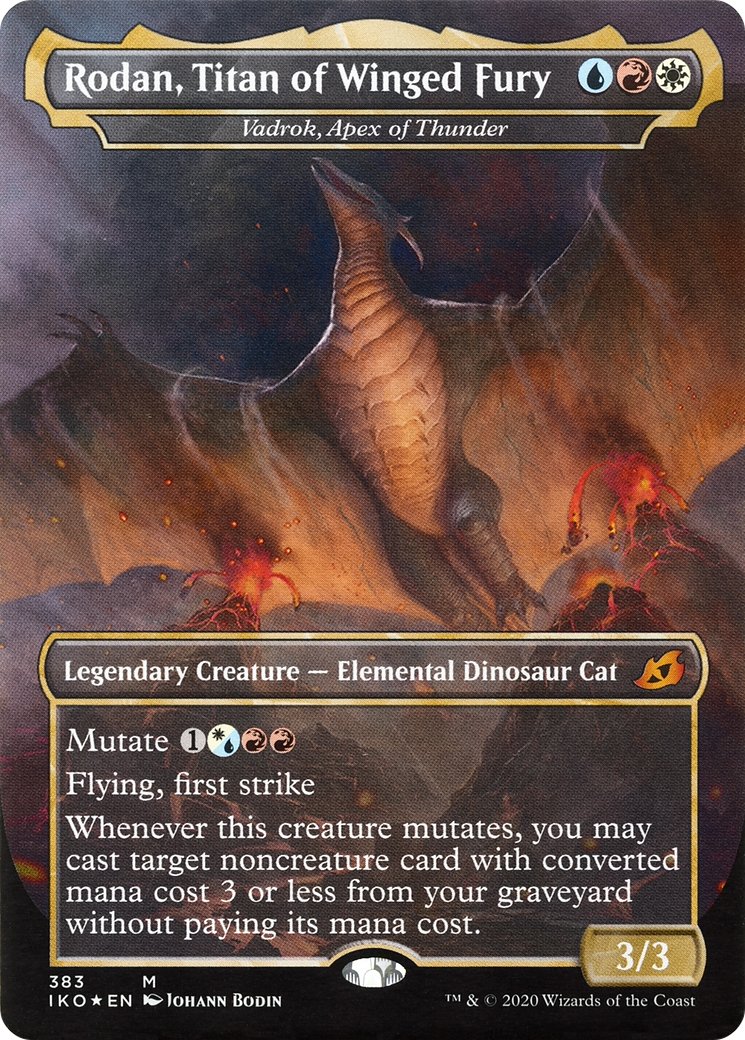 Rodan, Titan of Winged Fury – Vadrok, Apex of Thunder (383) - Ikoria: Lair of Behemoths