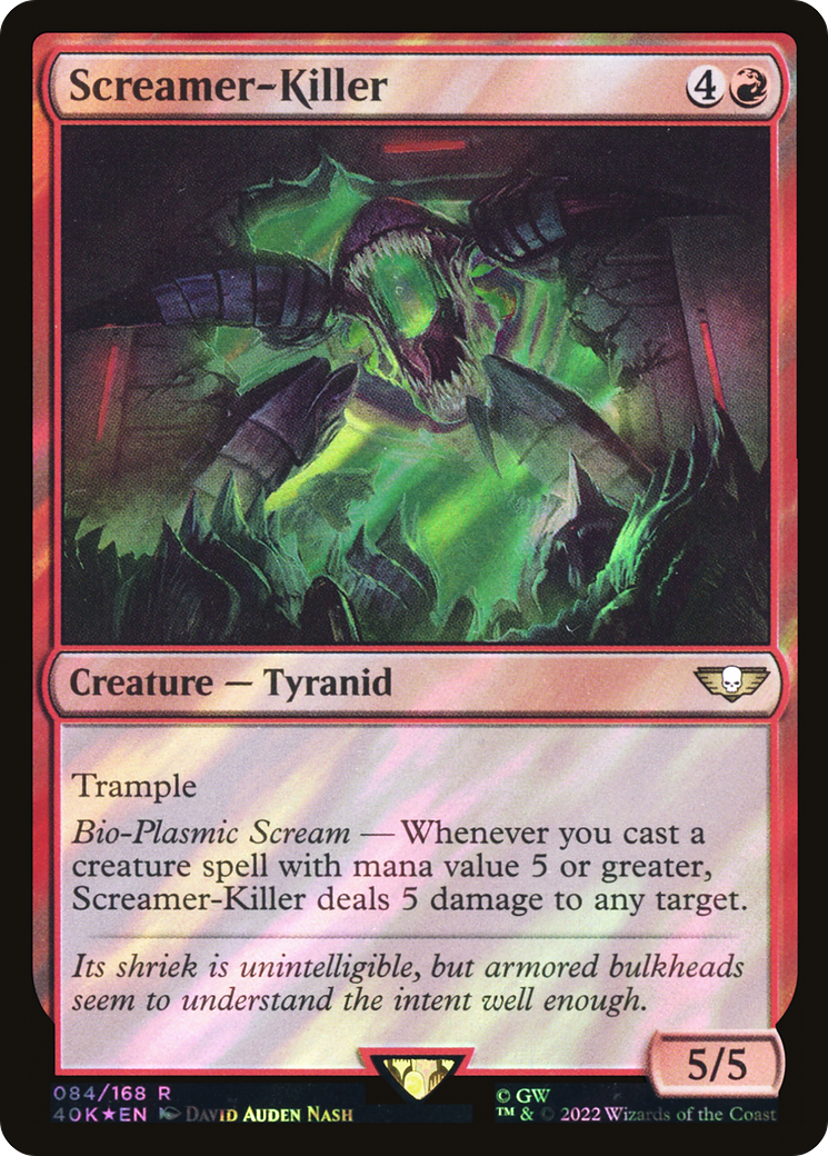 Screamer-Killer (084) Surge Foil - Warhammer 40,000 Commander
