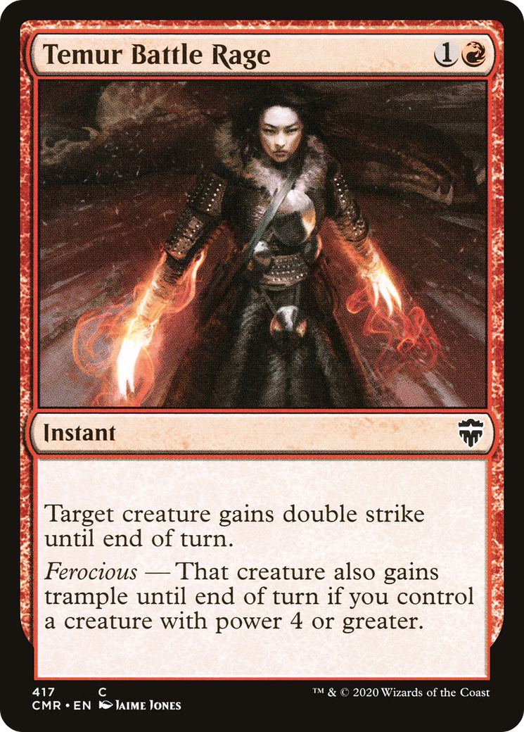 Temur Battle Rage (417) - Commander Legends