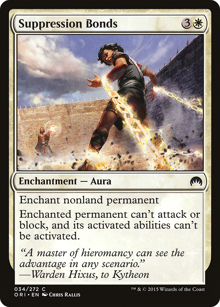 Suppression Bonds (034) - Magic Origins