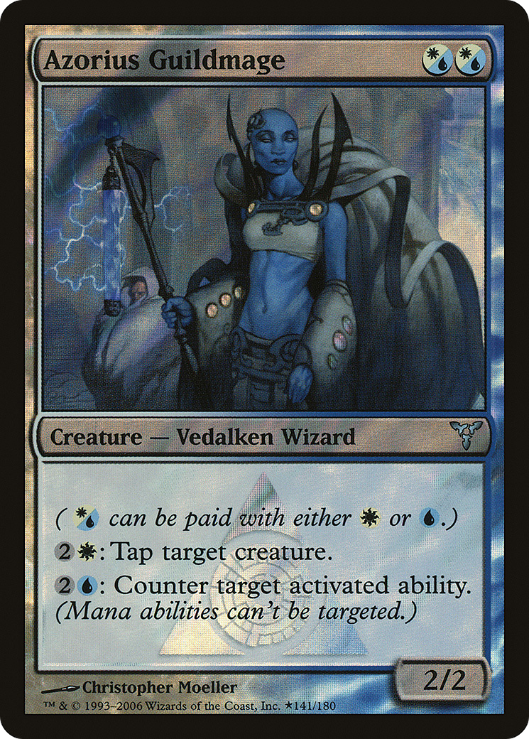 Azorius Guildmage (141★) Foil - Dissension Promos