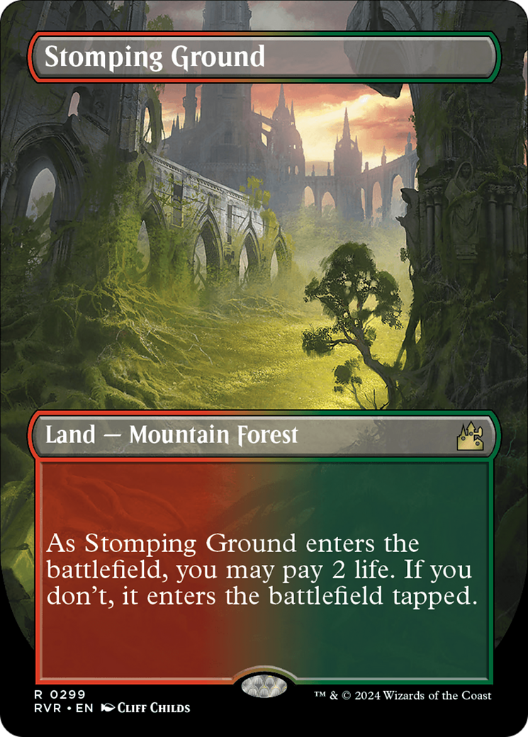 Stomping Ground (Borderless) (299) - Ravnica Remastered