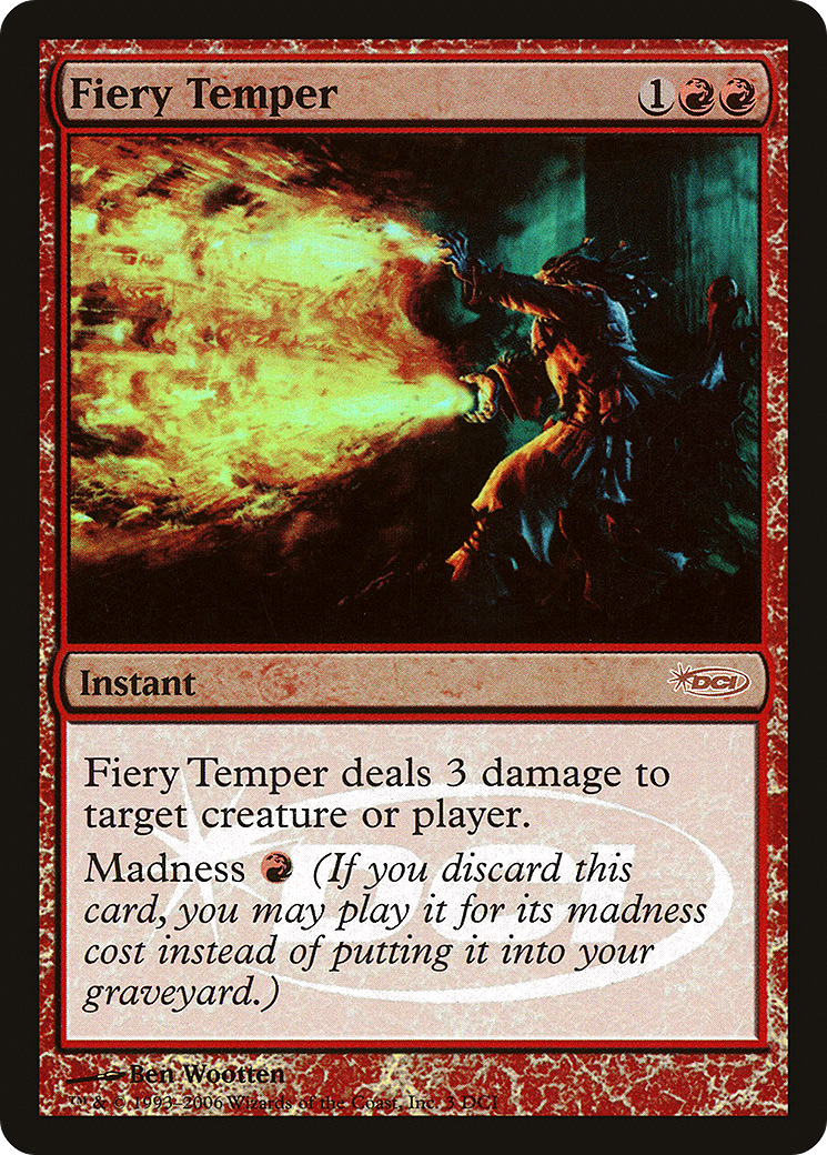 Fiery Temper (003) Foil - DCI Promos