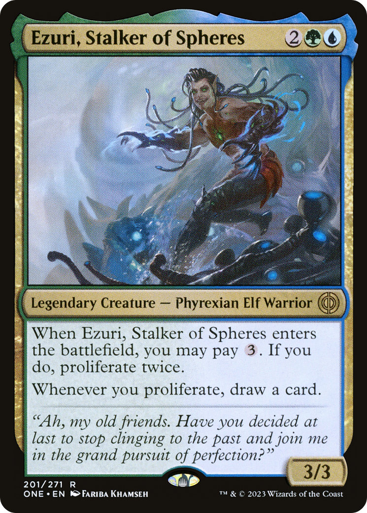 Ezuri, Stalker of Spheres (201) - Phyrexia: All Will Be One
