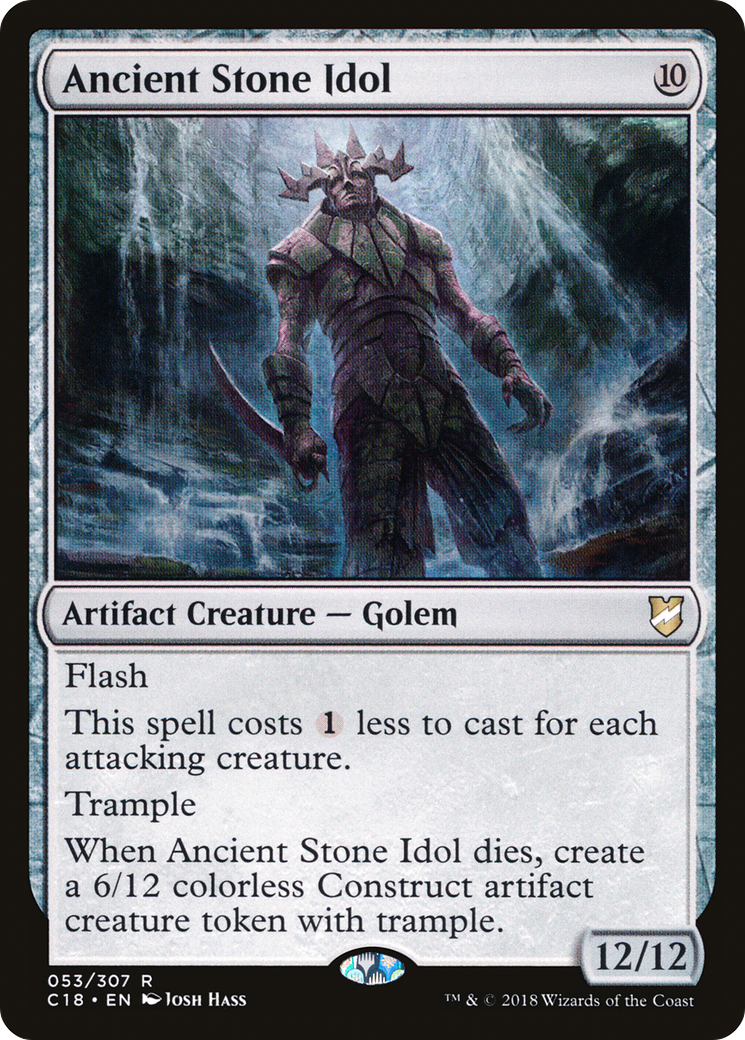 Ancient Stone Idol (053) - Commander 2018
