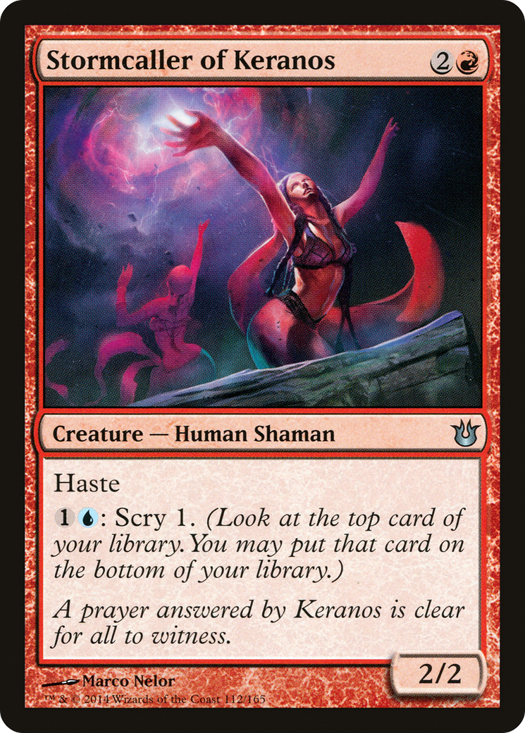 Stormcaller of Keranos (112) - Born of the Gods