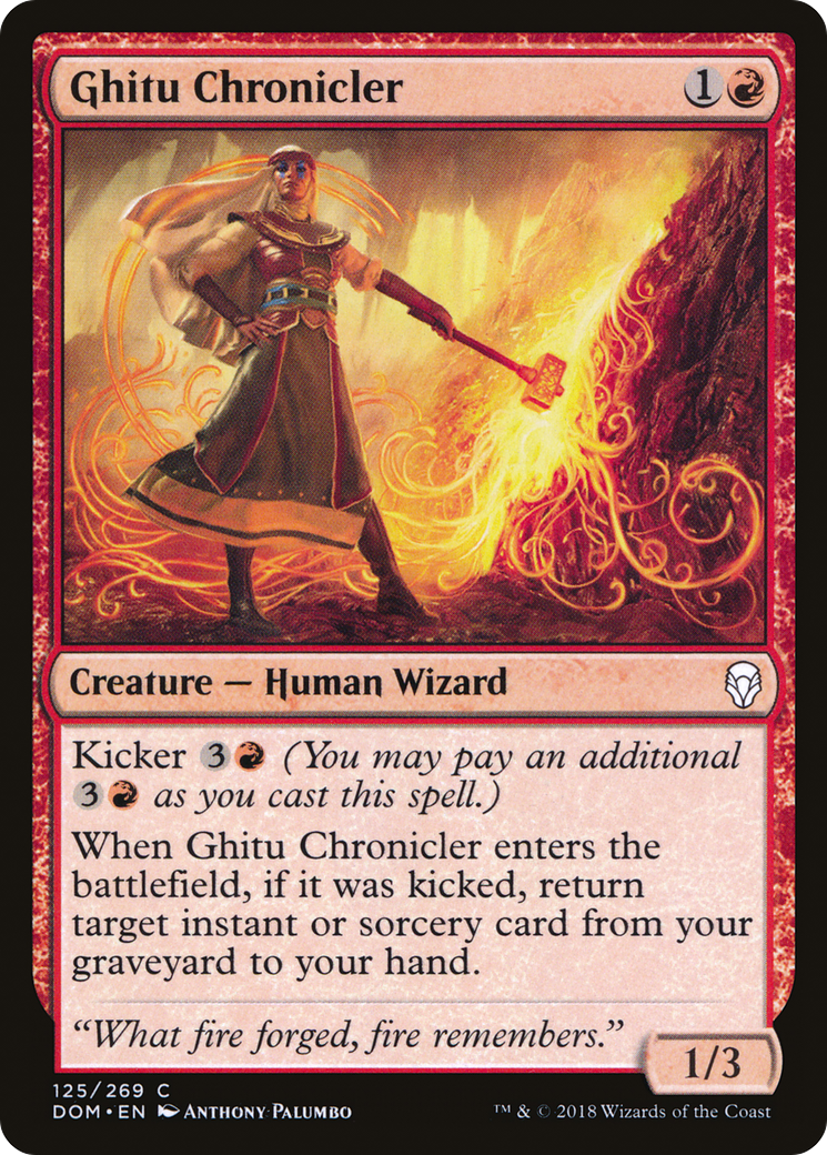 Ghitu Chronicler (125) - Dominaria