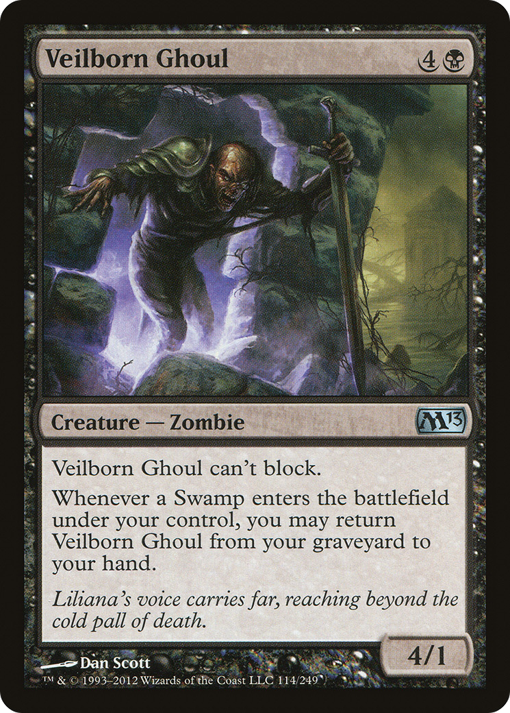 Veilborn Ghoul (114) - Magic 2013