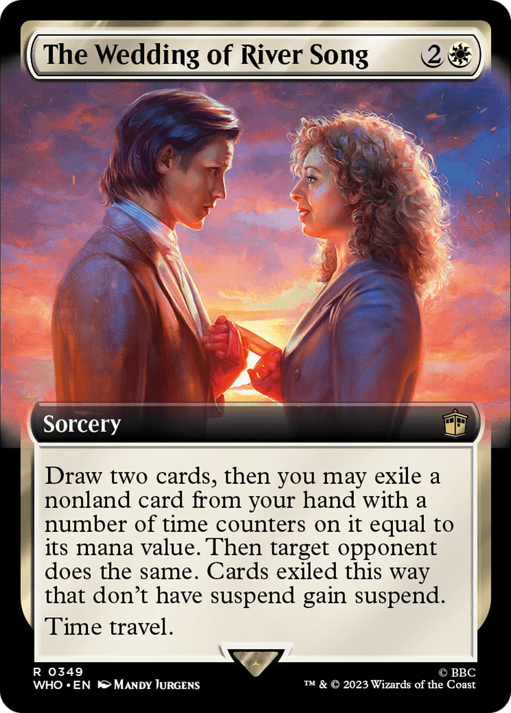 The Wedding of River Song (Extended Art) (349) - Doctor Who