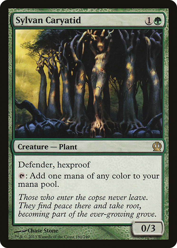 Sylvan Caryatid (180) - Theros