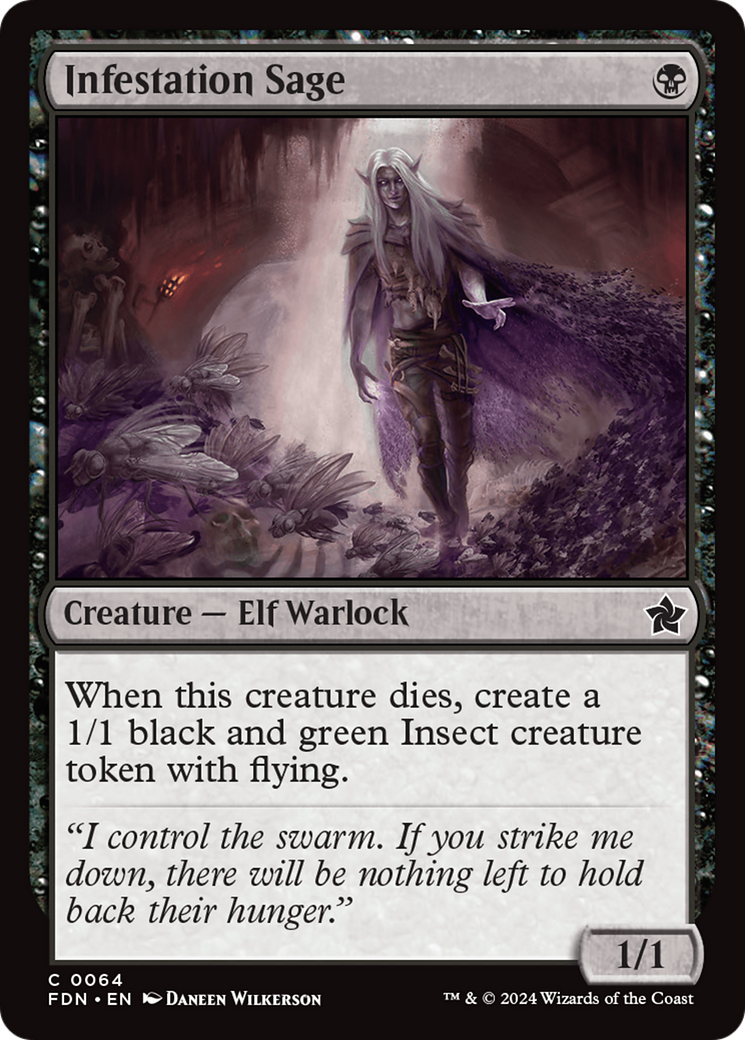 Infestation Sage (064) Foil - Foundations