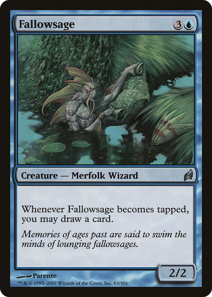 Fallowsage (063) Foil - Lorwyn