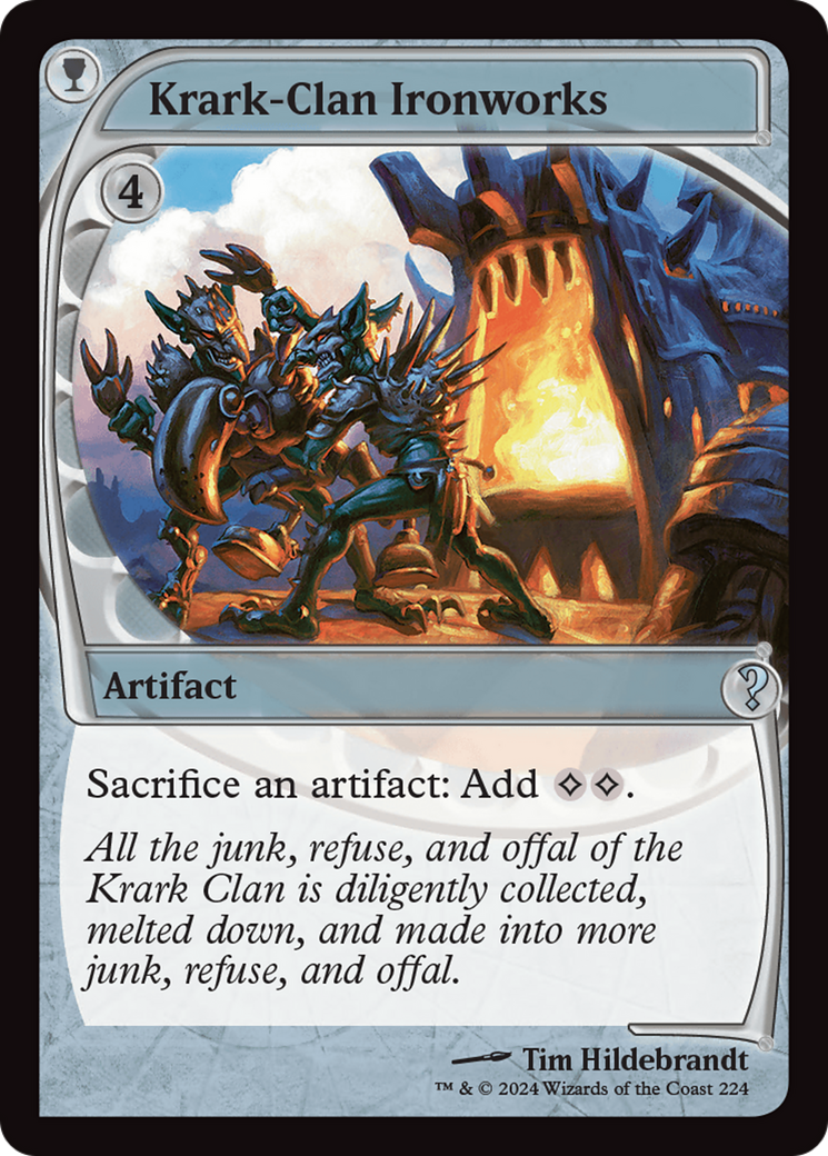 Krark-Clan Ironworks (Future Sight) (224) - Mystery Booster 2