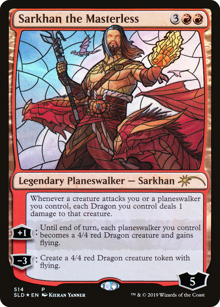 Sarkhan the Masterless (514) Foil - Secret Lair Drop