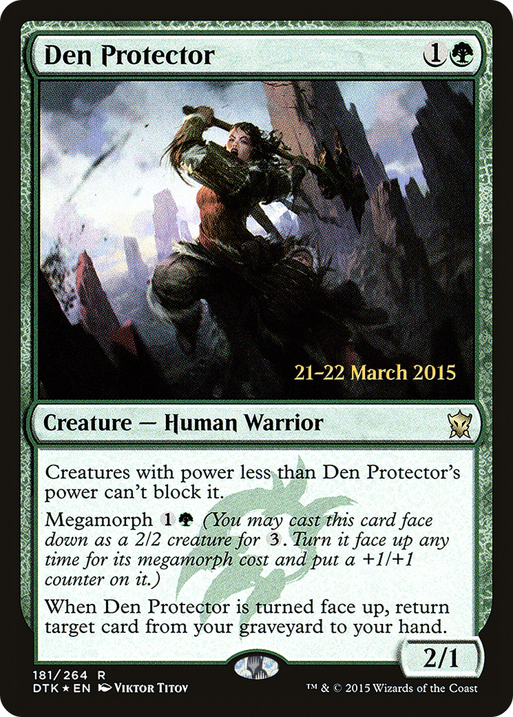 Den Protector (181) Foil - Dragons of Tarkir Promos