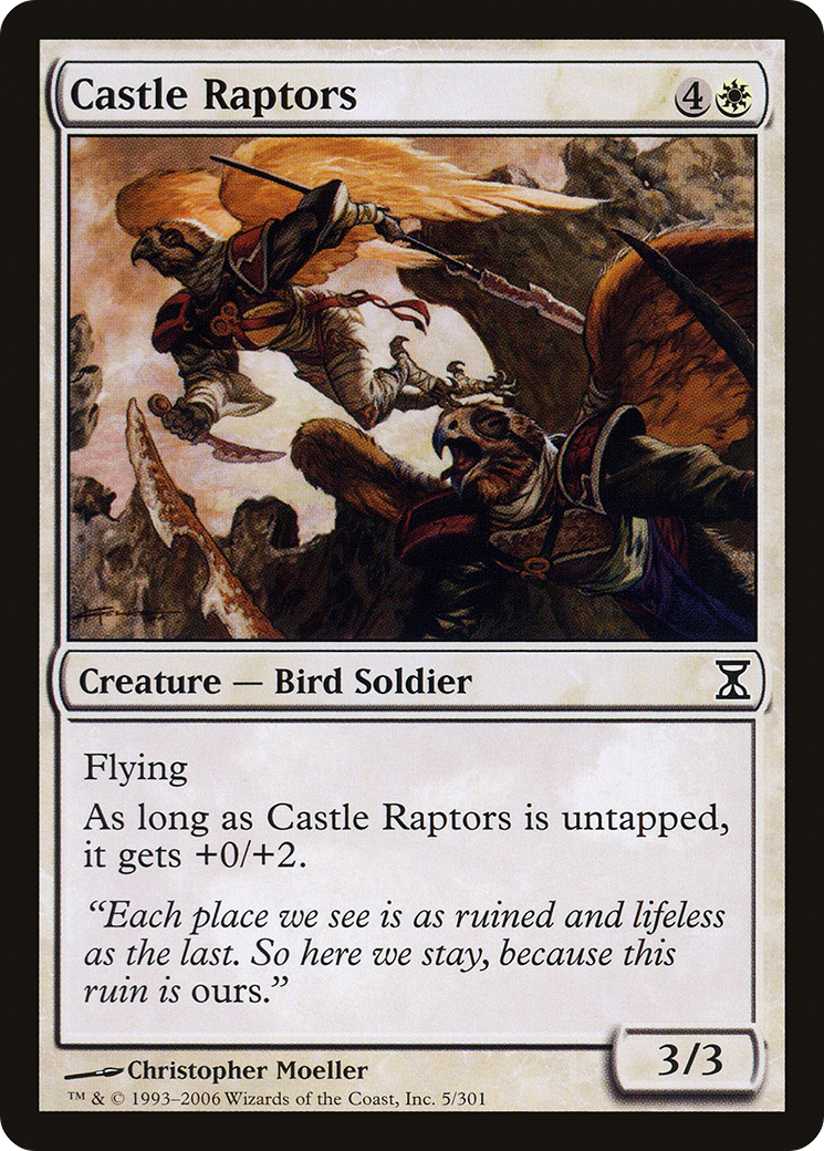Castle Raptors (005) - Time Spiral