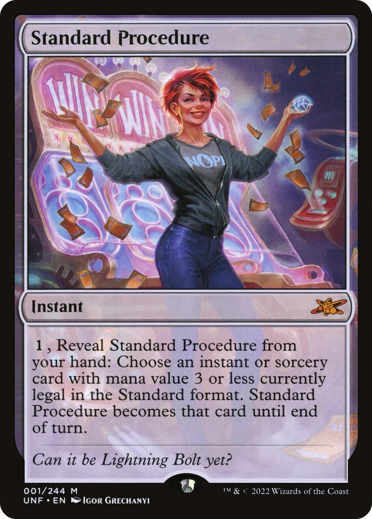 Standard Procedure (001) Foil - Unfinity