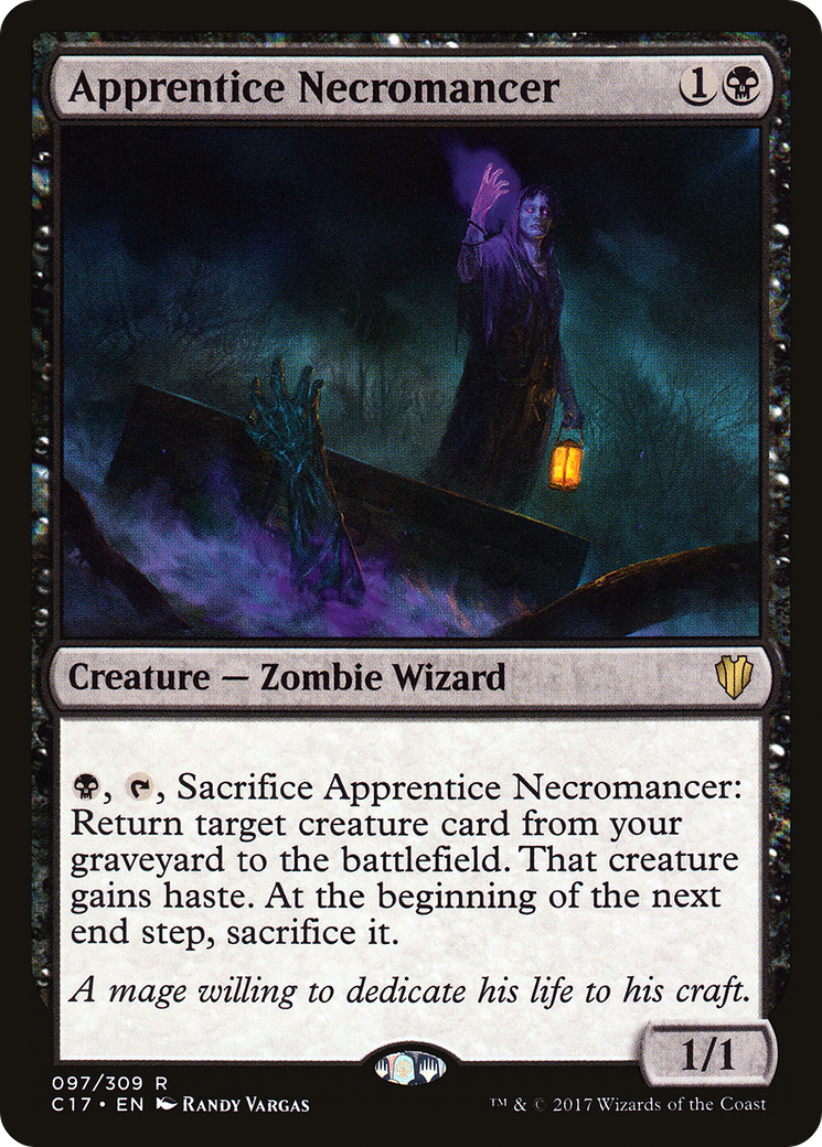 Apprentice Necromancer (097) - Commander 2017
