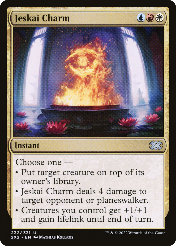 Jeskai Charm (232) Foil - Double Masters 2022