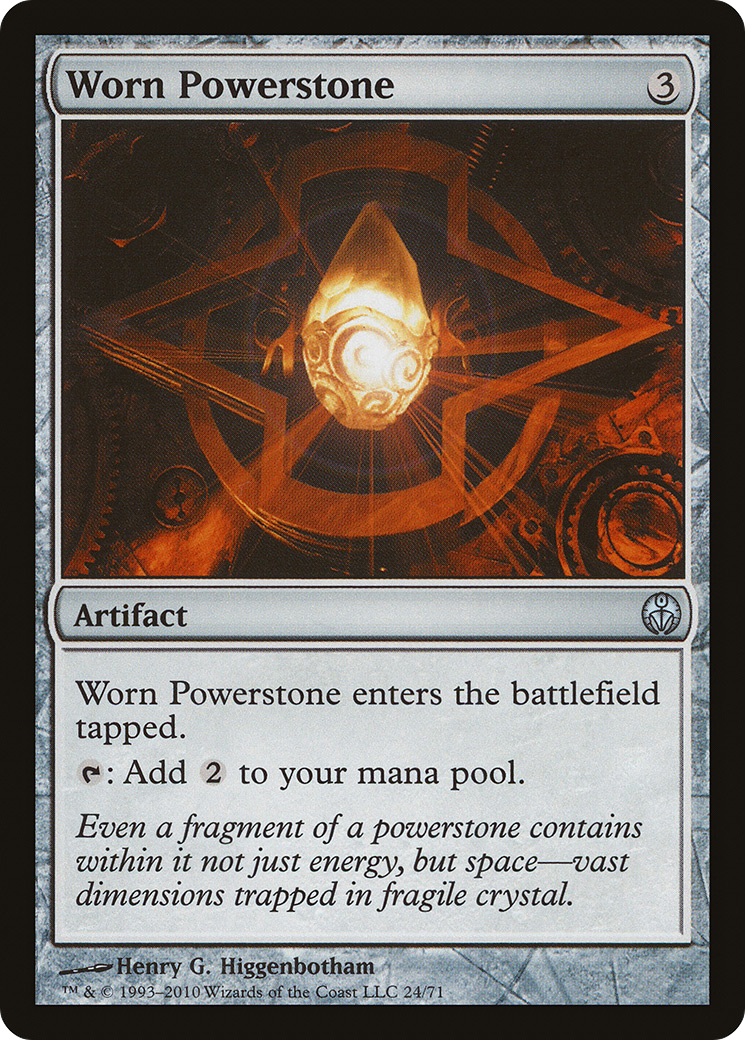 Worn Powerstone (024) - Duel Decks: Phyrexia vs. the Coalition