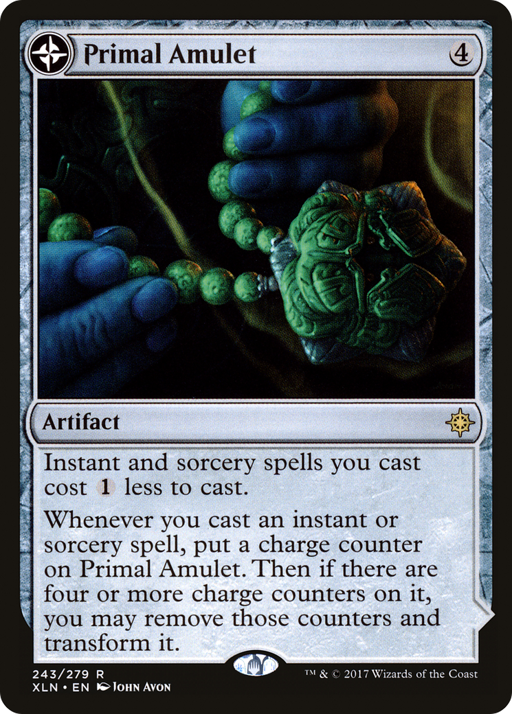 Primal Amulet (243) Foil - Ixalan