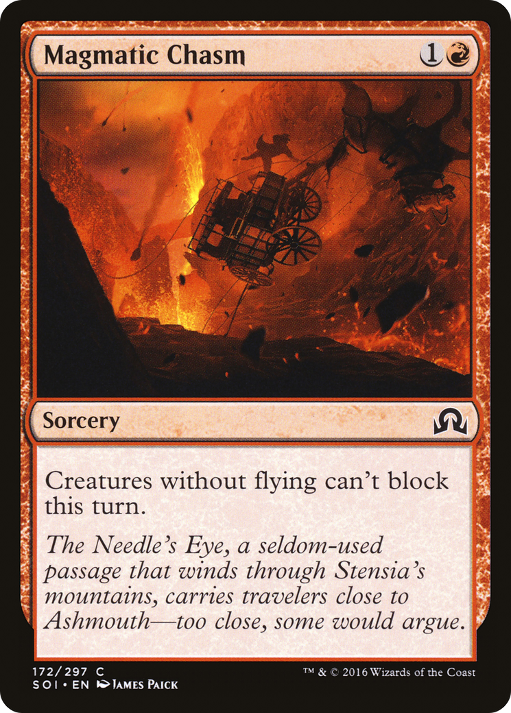 Magmatic Chasm (172) Foil - Shadows over Innistrad